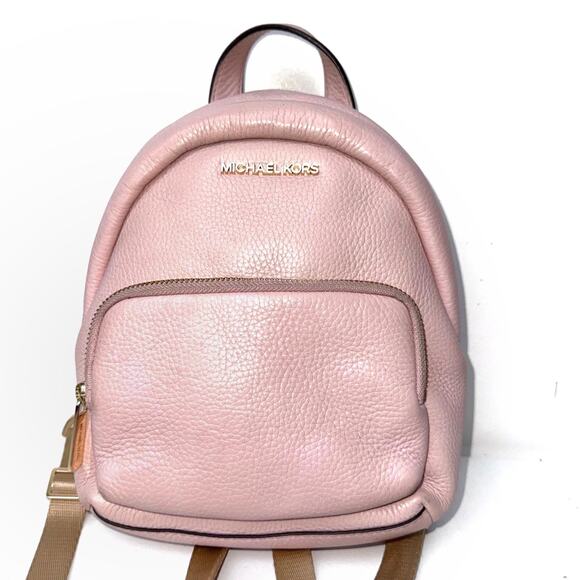 Michael Kors Erin Small Backpack Blush Leather | Convertible Holiday Gift | EUC - Picture 6 of 16